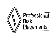 PRP PROFESSIONAL RISK PLACEMENTS