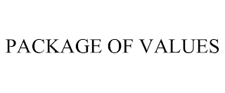 PACKAGE OF VALUES