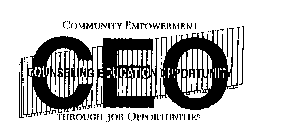 COMMUNITY EMPOWERMENT CEO COUNSELING EDUCATION OPPORTUNITY THROUGH JOB OPPORTUNITIES