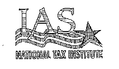 IAS NATIONAL TAX INSTITUTE