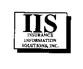 IIS INSURANCE INFORMATION SOLUTIONS, INC.