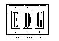 E D G ELECTRONIC DESIGN GROUP