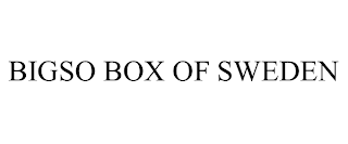 BIGSO BOX OF SWEDEN