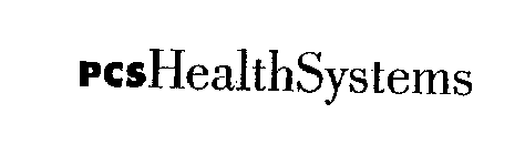 PCS HEALTH SYSTEMS