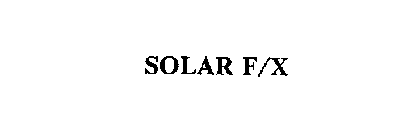SOLAR F/X