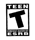 T TEEN CONTENT RATED BY ESRB