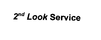 2ND LOOK SERVICE
