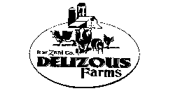 R.W. ZANT CO. DELIZOUS FARMS