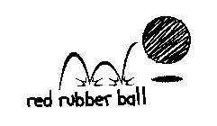 RED RUBBER BALL