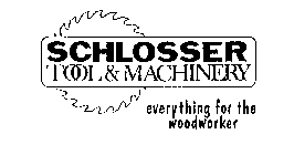SCHLOSSER TOOL & MACHINERY EVERYTHING FOR THE WOODWORKER