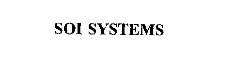 SOI SYSTEMS