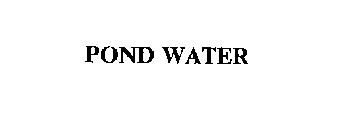 POND WATER
