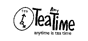 TEA ANY TEATIME ANYTIME IS TEA TIME