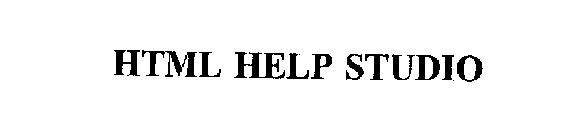 HTML HELP STUDIO