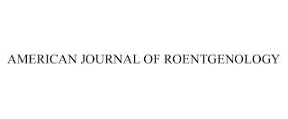 AMERICAN JOURNAL OF ROENTGENOLOGY