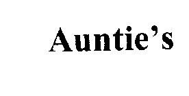 AUNTIE'S