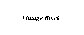VINTAGE BLOCK