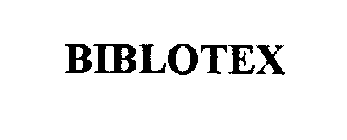 BIBLOTEX