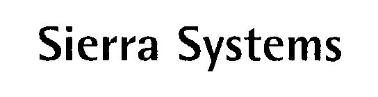 SIERRA SYSTEMS