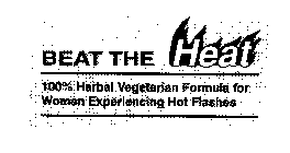 BEAT THE HEAT 100% HERBAL VEGETARIAN FORMULA FOR WOMEN EXPERIENCING HOT FLASHES