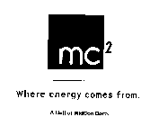 MC2 WHERE ENERGY COMES FROM. A UNIT OF MIDCON CORP.