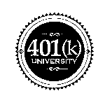 401 (K) UNIVERSITY