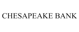 CHESAPEAKE BANK