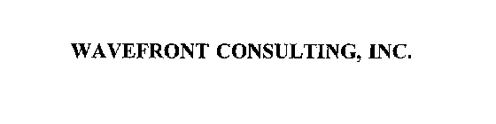 WAVEFRONT CONSULTING, INC.