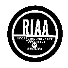 RIAA RECORDING INDUSTRY ASSOCIATION OF AMERICA