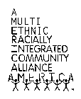 A MULTI ETHNIC RACIALLY INTEGRATED COMMUNITY ALLIANCE A.M.E.R.I.C.A.