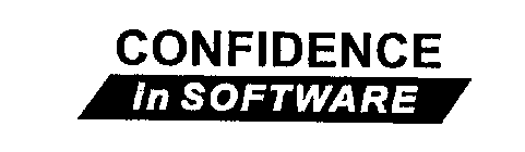 CONFIDENCE IN SOFTWARE
