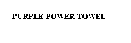 PURPLE POWER TOWEL