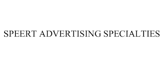 SPEERT ADVERTISING SPECIALTIES