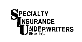 SPECIALTY INSURANCE UNDERWRITERS SINCE 1962