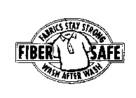 FIBER SAFE FABRICS STAY STRONG WASH AFTER WASH