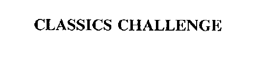 CLASSICS CHALLENGE