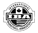 INTERNATIONAL IBA BASKETBALL ASSOCIATION