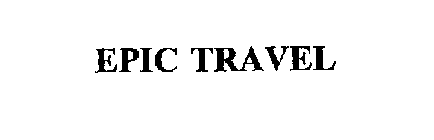 EPIC TRAVEL