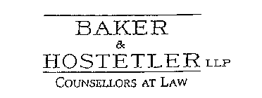 BAKER & HOSTETLER LLP COUNSELLORS AT LAW