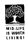 MID-LIFE IS WORTH LIVING!
