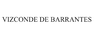 VIZCONDE DE BARRANTES