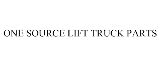 ONE SOURCE LIFT TRUCK PARTS