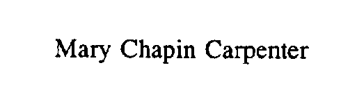 MARY CHAPIN CARPENTER