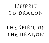 L'ESPRIT DU DRAGON THE SPIRIT OF THE DRAGON