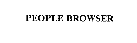 PEOPLE BROWSER