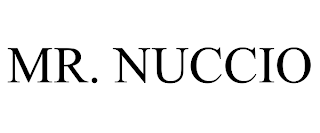 MR. NUCCIO