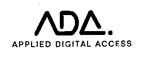 ADA. APPLIED DIGITAL ACCESS