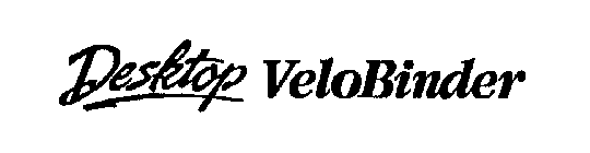 DESKTOP VELOBINDER