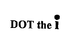 DOT THE I