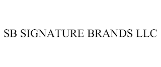 SB SIGNATURE BRANDS LLC